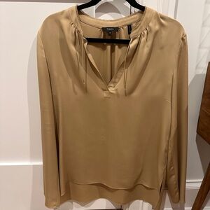 Theory Camel Women's Blouse